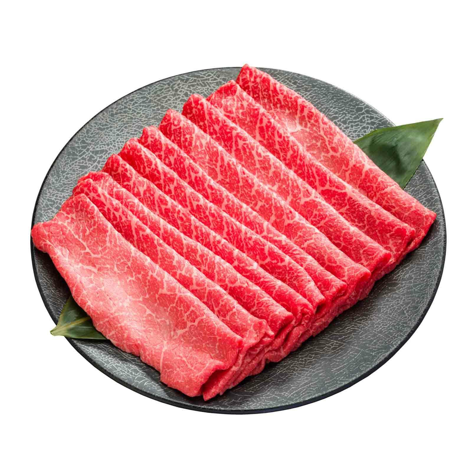 いづつ屋牛　絹赤しゃぶしゃぶセット　黒豆ポン酢付き