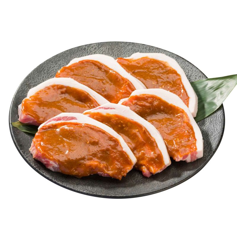 京丹波高原豚の黒豆味噌漬け